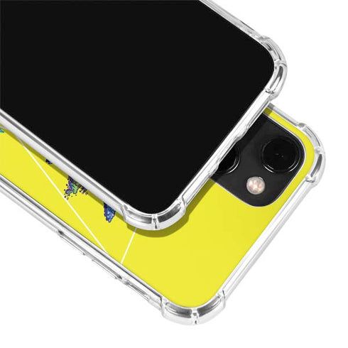 Adult Swim Rick and Morty Rick and Morty Portal Eyes iPhone 14 Clear Case